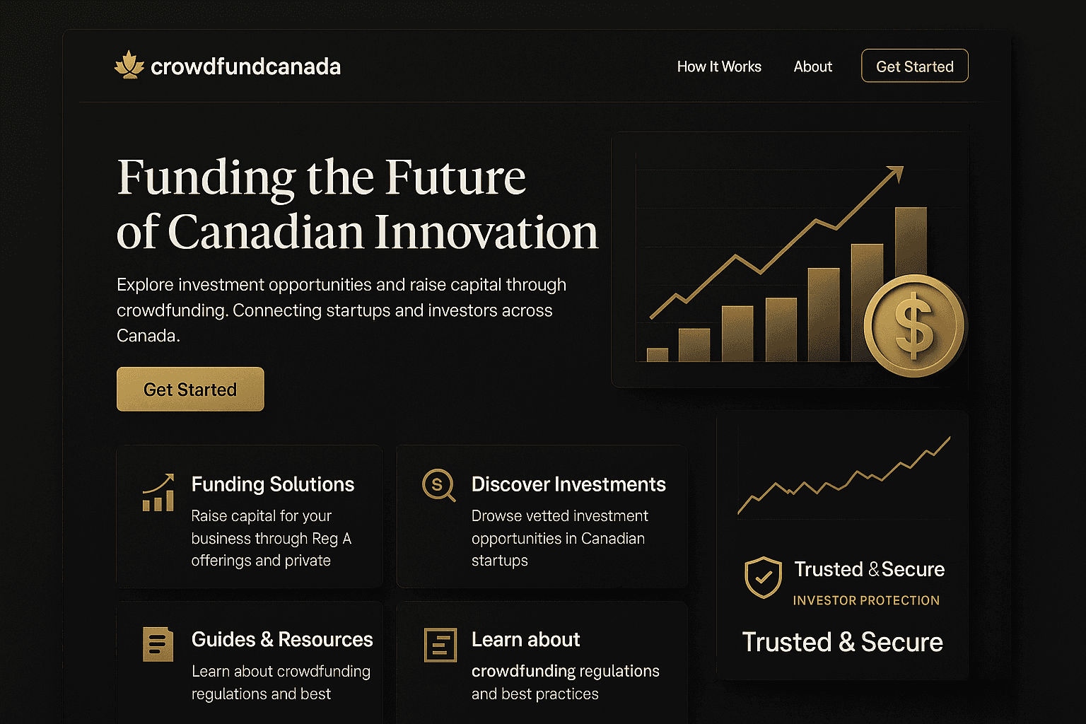 crowdfundcanada.com website mockup